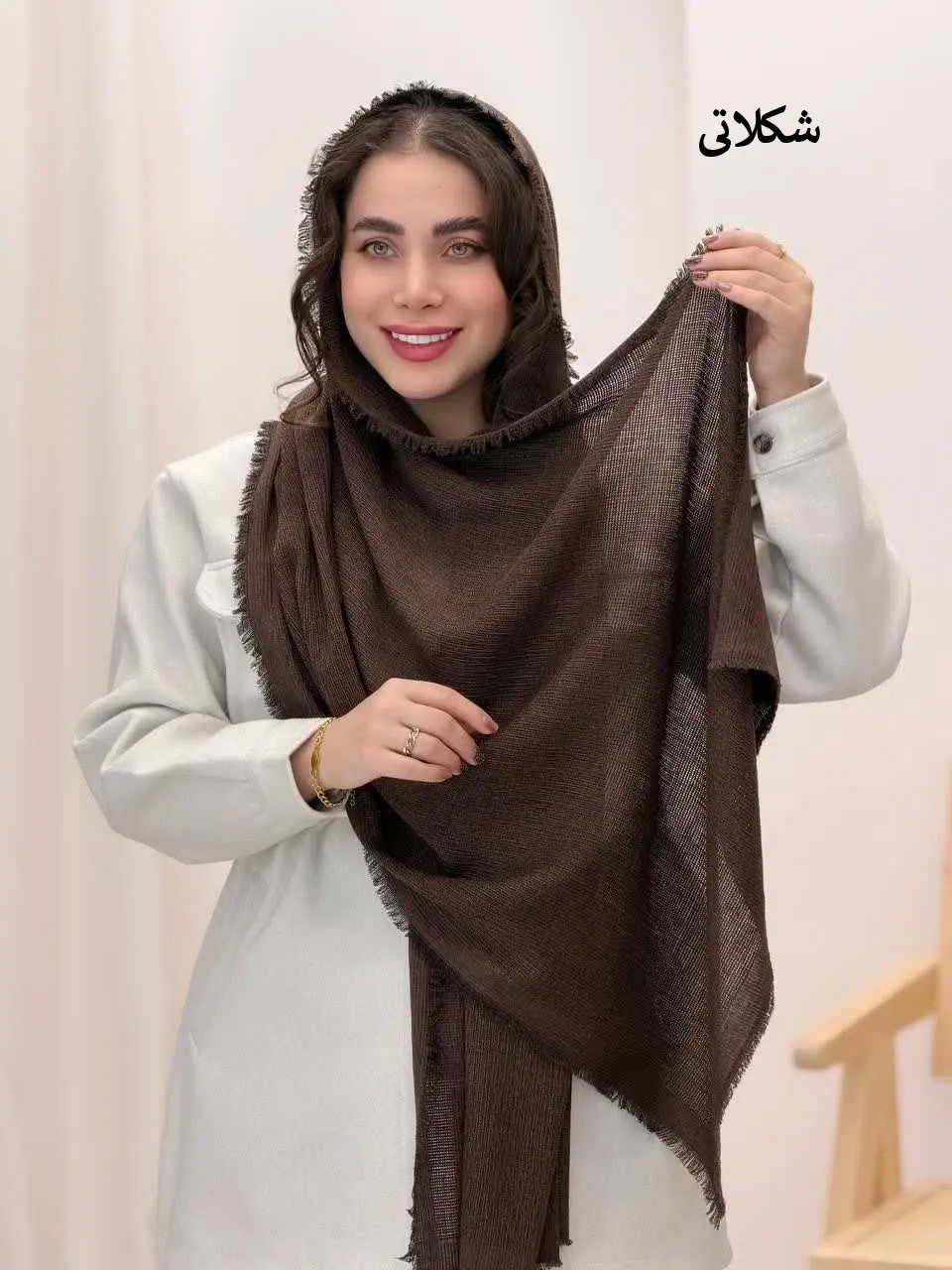 3730-شال پاییزه لیانا